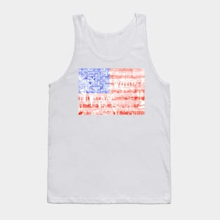 usa flag Tank Top